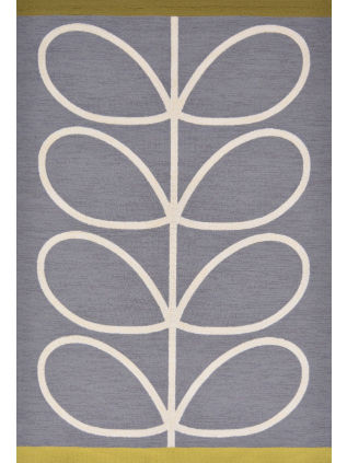 Orla Kiely | Giant Linear Stem Slate 460605 | Carpet | Online Tapijten