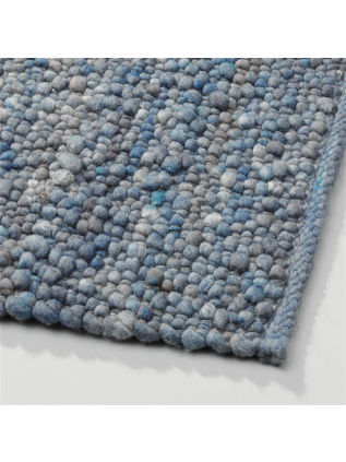 Pebbles Turquoise brun • Tapis en Ligne