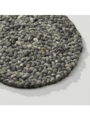 Roundabout Gris/Vert • Tapis en Ligne