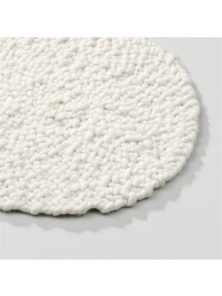 Roundabout fine Blanc • Tapis en Ligne