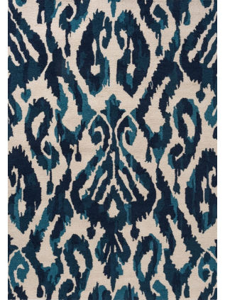 Sanderson | Kasuri Indigo 446208 | Carpet | Online Tapijten