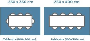 eight seat dining table