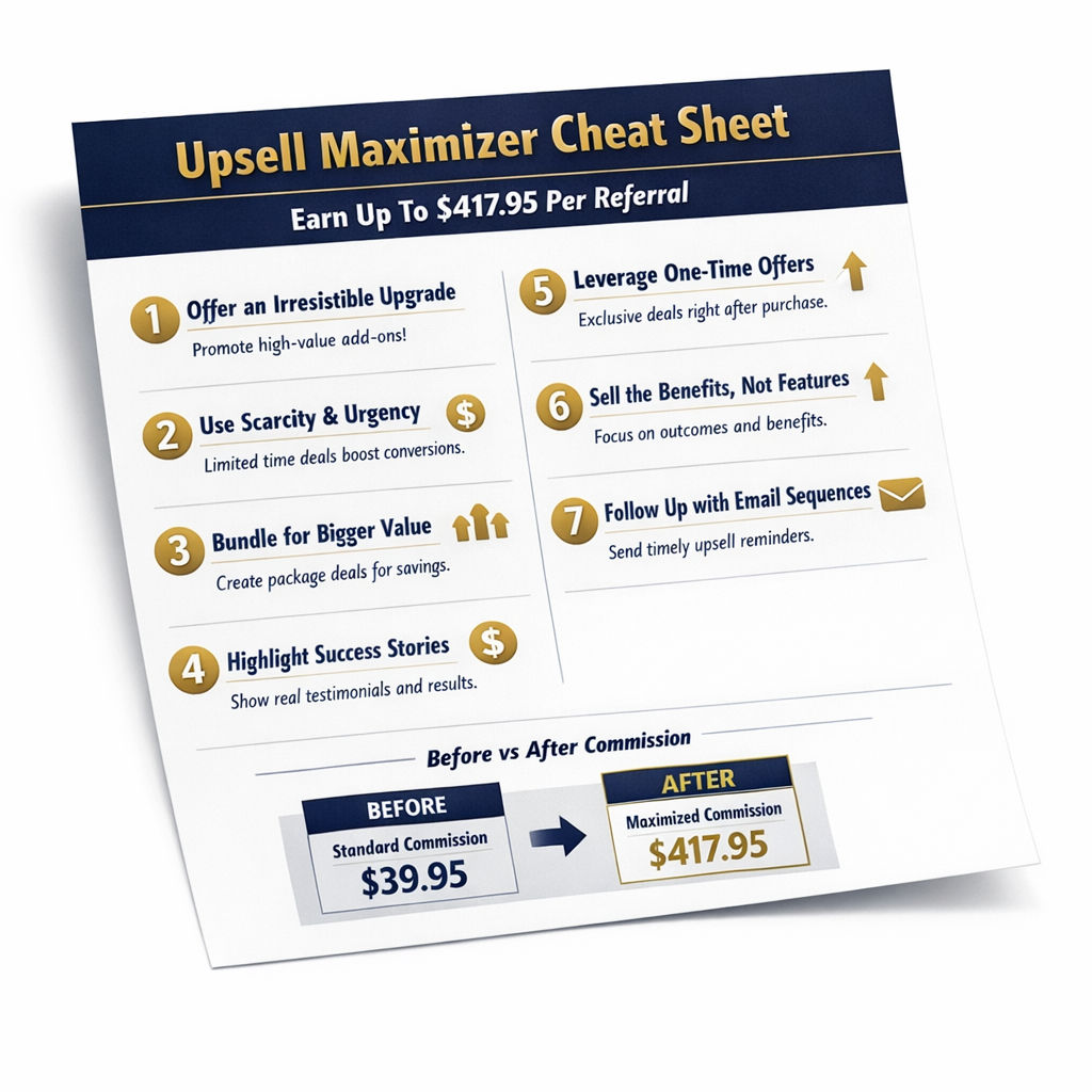 Bonus 5 - Upsell Maximizer