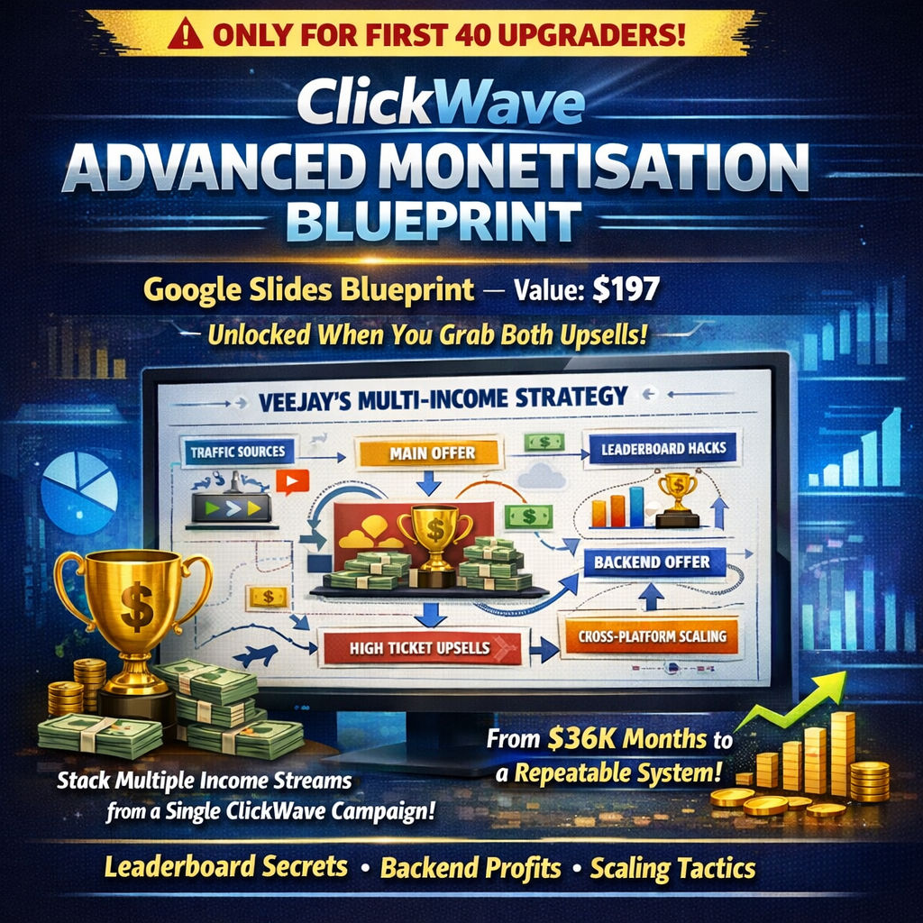 Upgrade Bonus Mockup