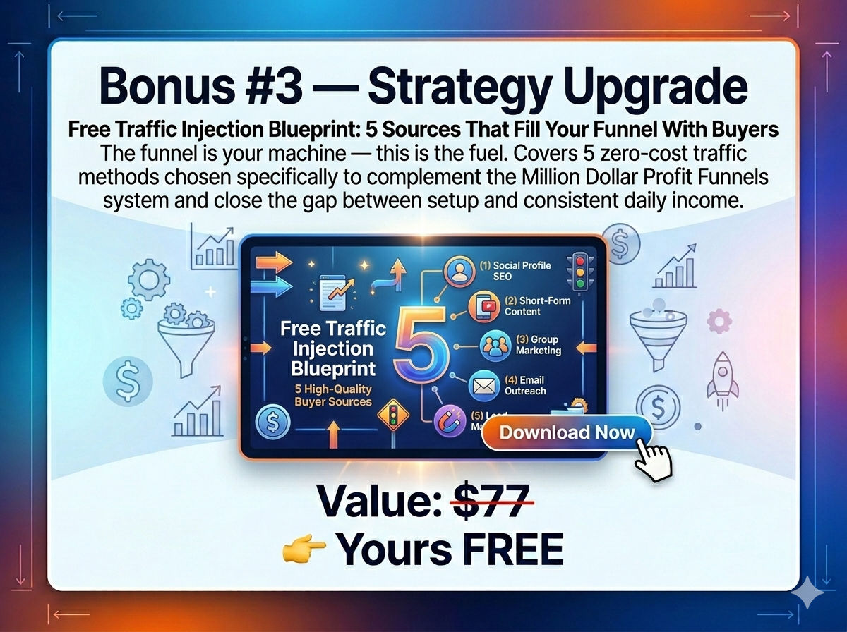Bonus 3 — Free Traffic Blueprint