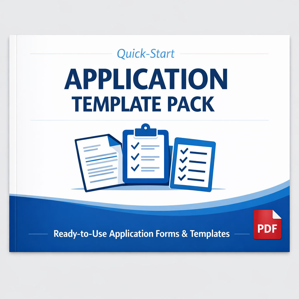 Quick-Start Application Template Pack