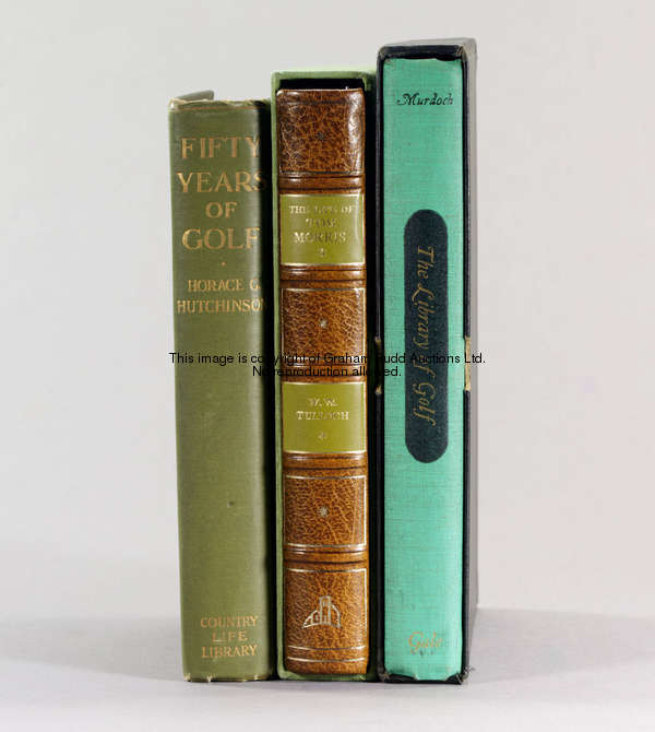 Three volumes on golf, Murdoch (Joseph S.F.) The History of Golf, in slip case, published 1967; Hutc...