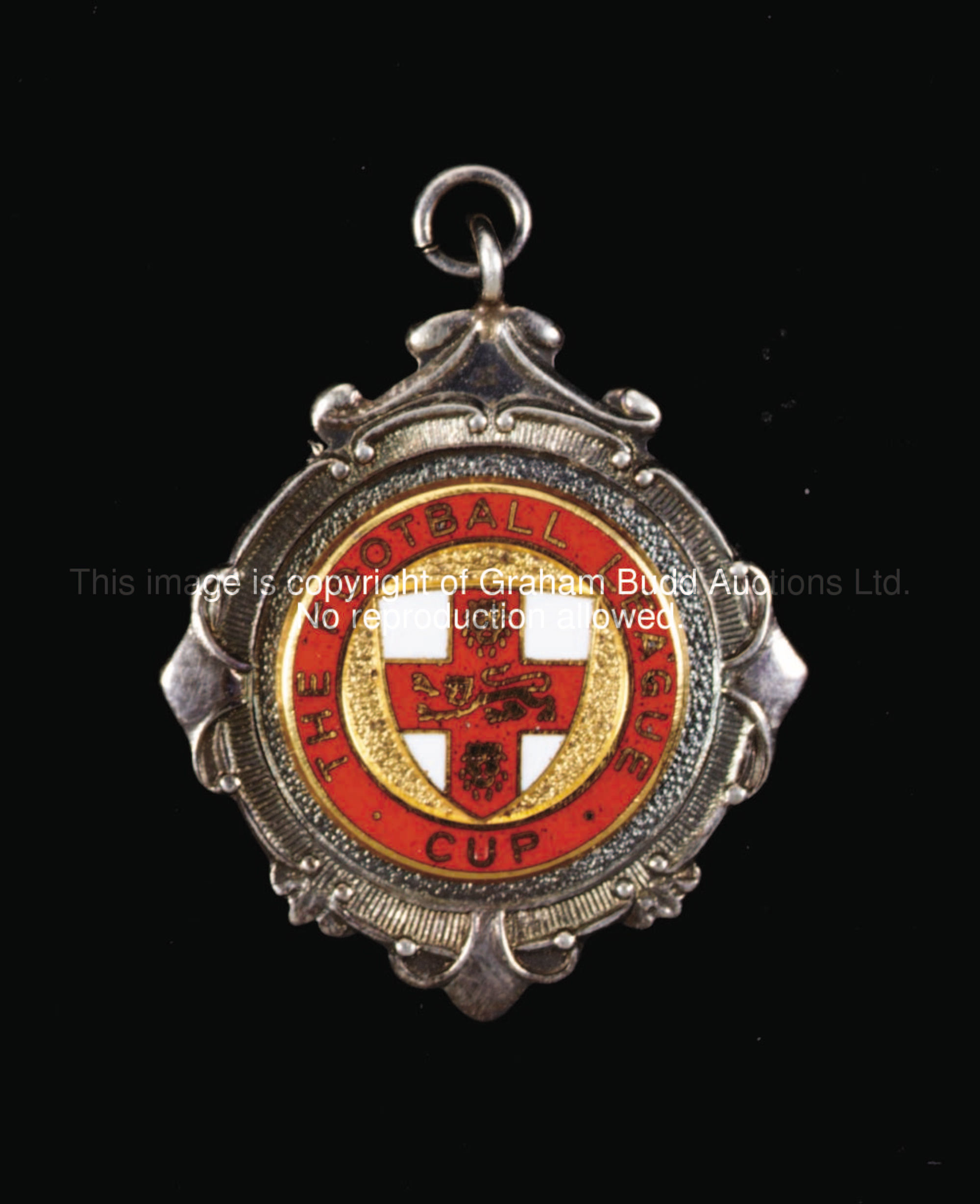 A silver & enamel League Cup runners-up medal, 1980-81, inscribed THE FOOTBALL LEAGUE CUP, FINALISTS...