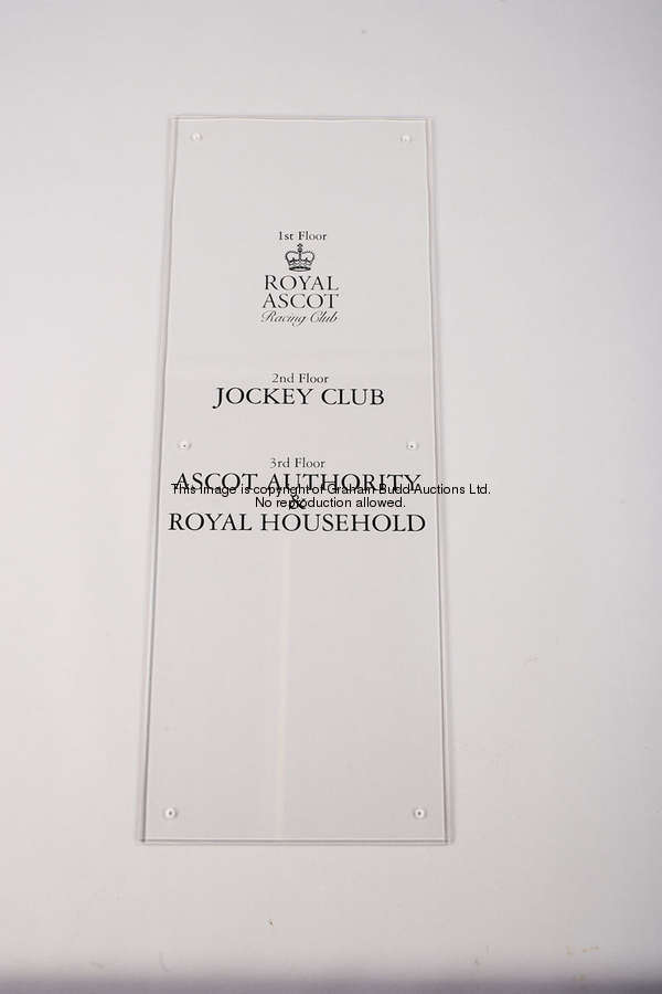 1st Floor Royal Ascot Racing Club, 2nd Floor Jockey Club, 3rd Floor Ascot Authority & Royal Househol...