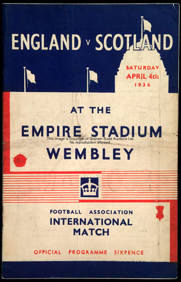 England v Holland 1946 international programme, played at Huddersfield Town, 27th November