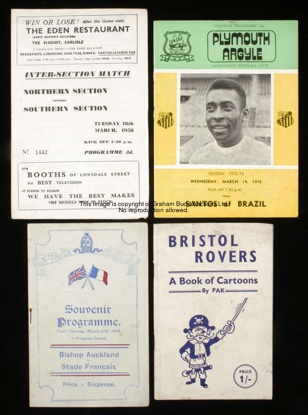 Programmes & publications, 12 programmes dating between 1947 & 1959 including a souvenir programme f...