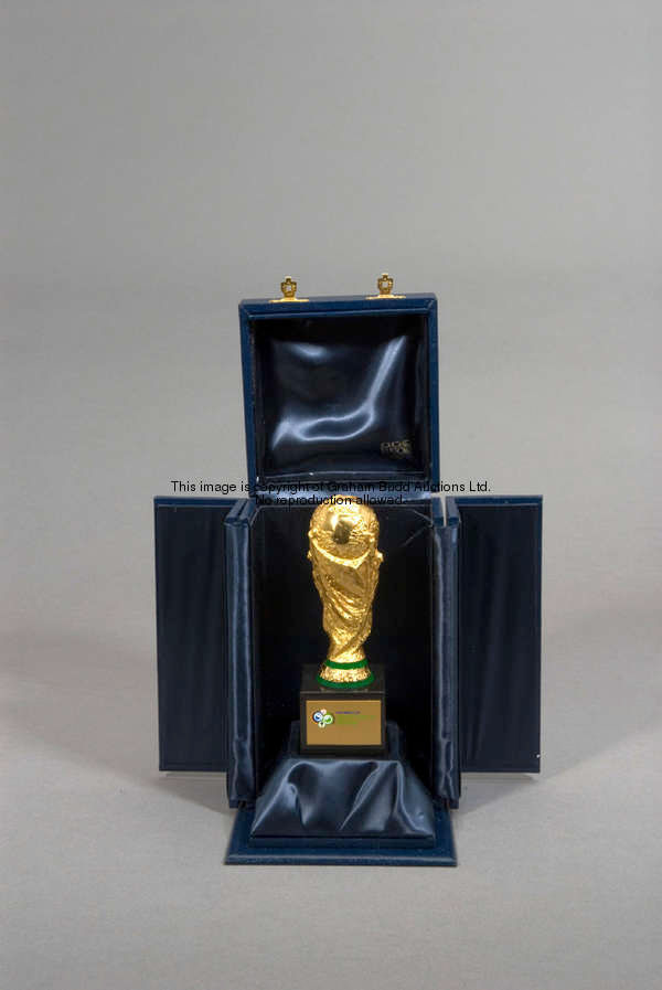 Sold at Auction: 2002 FIFA WORLD CUP WINNERS TROPHY BERTONI WITH CASE