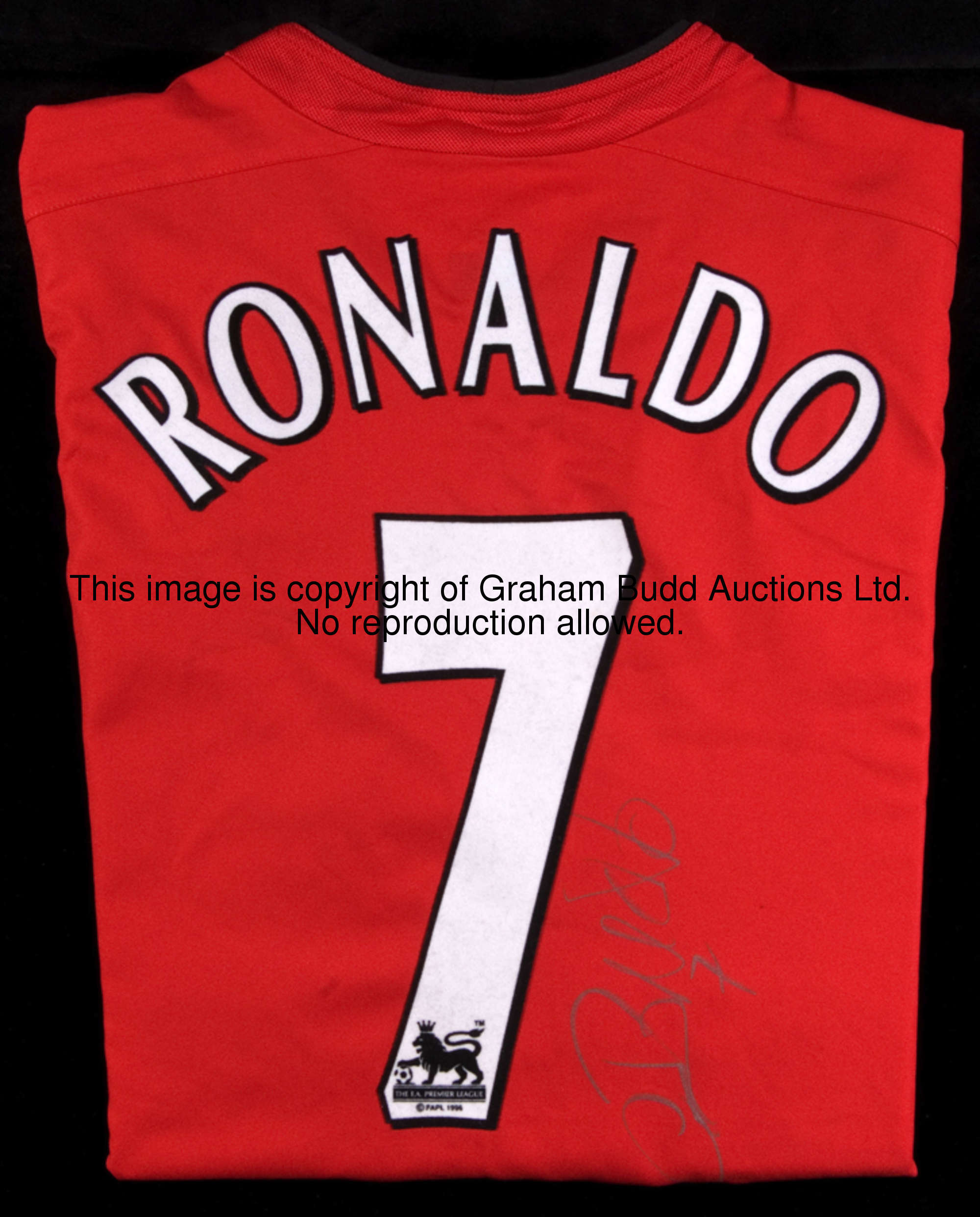 Charitybuzz Manchester United Cristiano Ronaldo Jersey