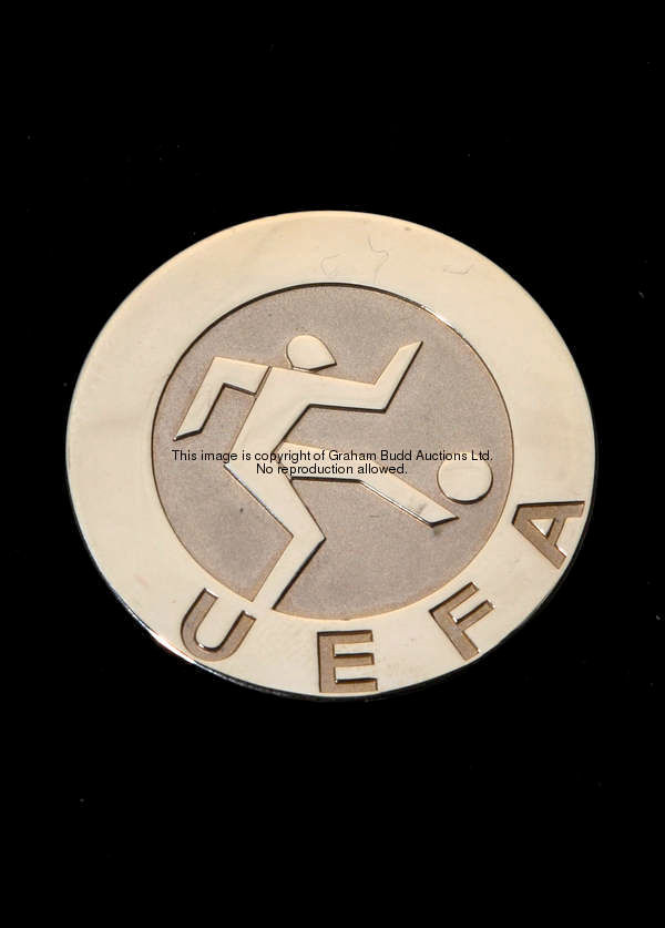 Mal Donaghy's Manchester United 1991 European Super Cup winner's medal, in gold metal, inscribed UEF...