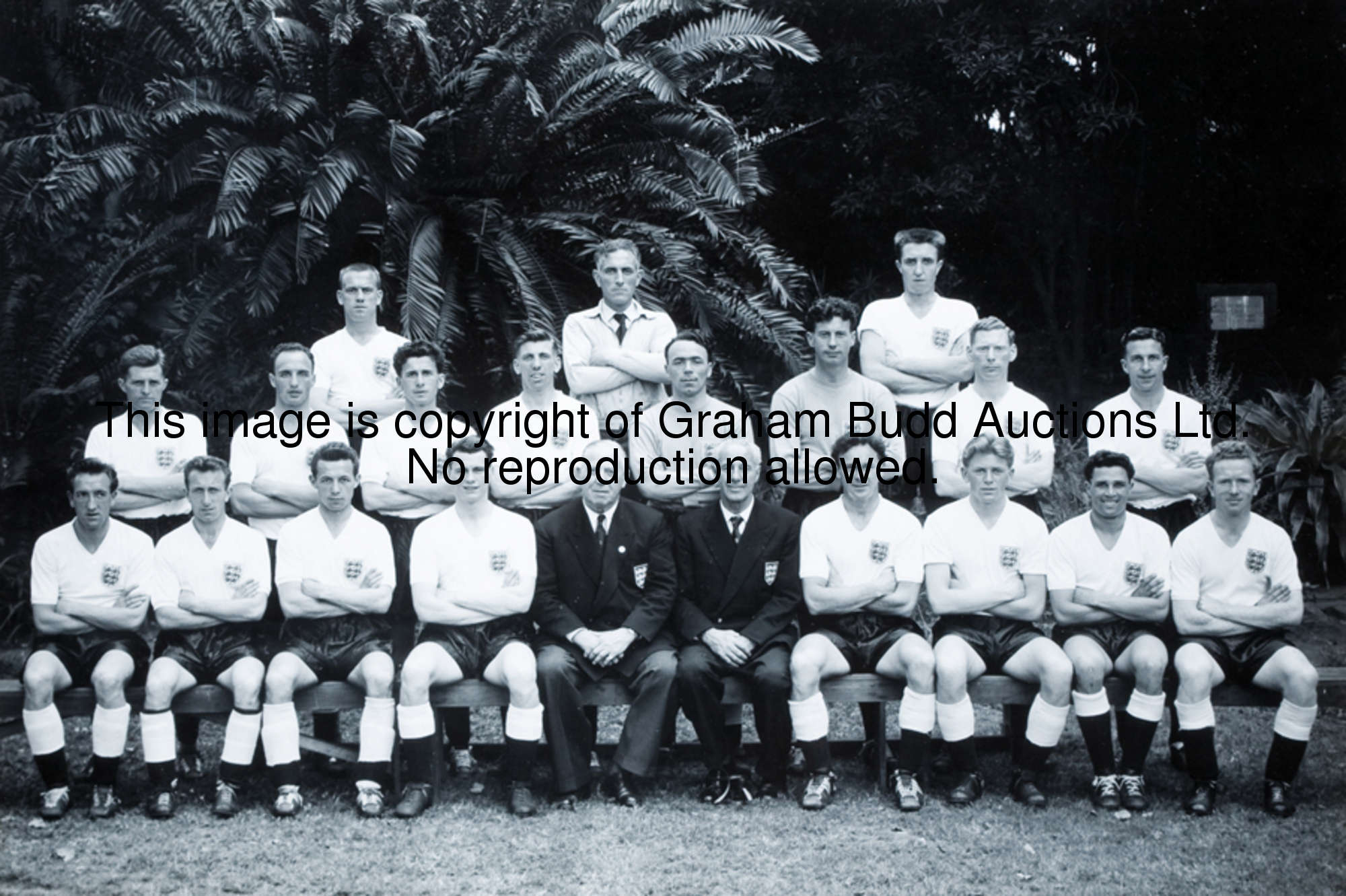 Memorabilia relating to the Football Association Tour of South Africa and The Rhodesias in 1956, an ...