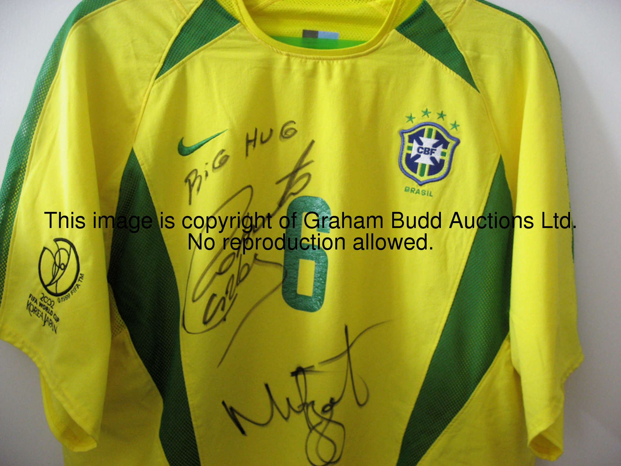 brazil 2002 jersey