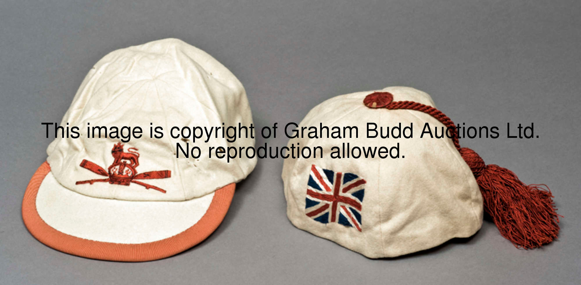 A Great Britain international cap, early 20th century, possibly Olympic related, in cream cloth by G...