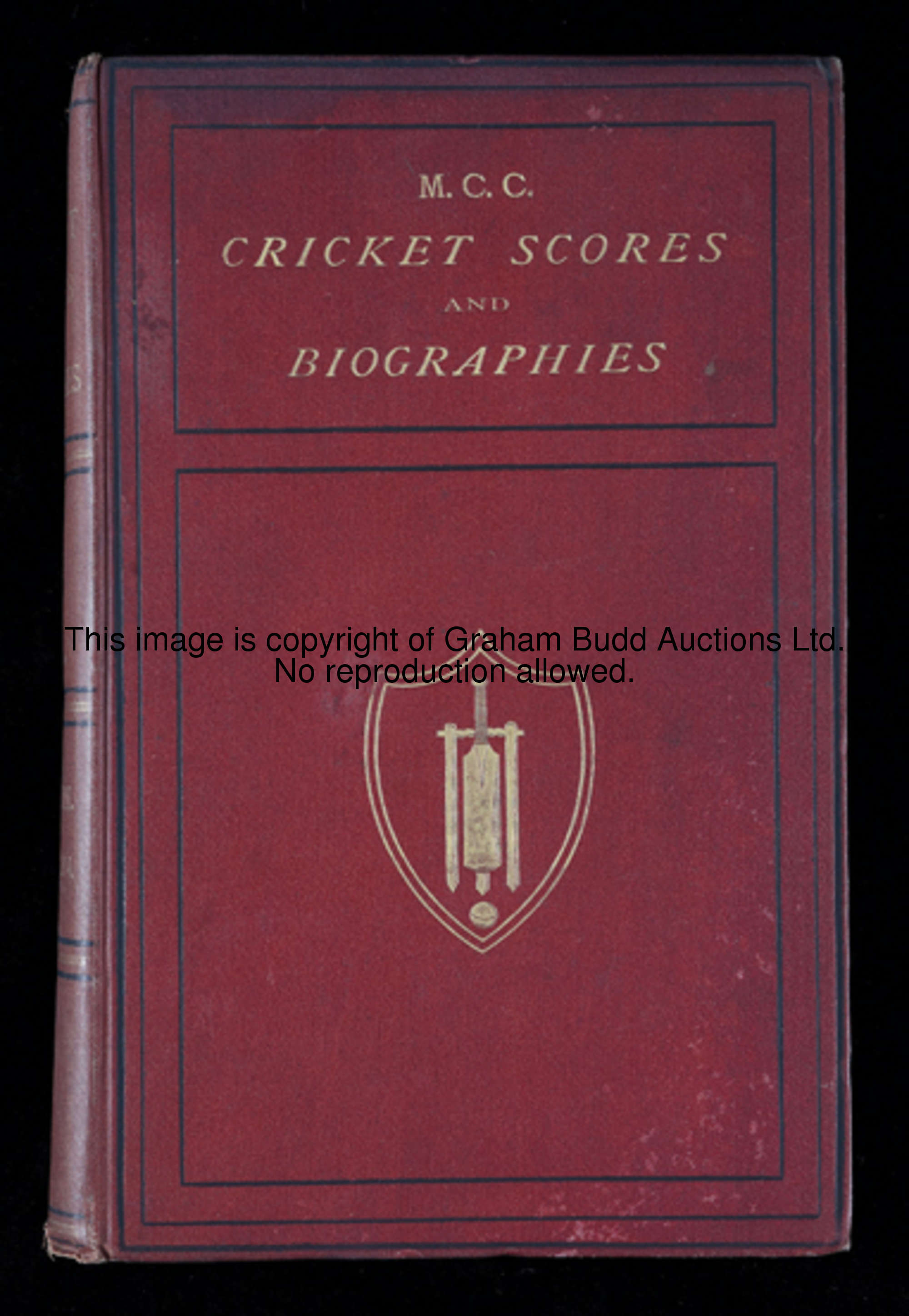 Frederick Lillywhite's Cricket Scores and Biographies, vols 1 to 4, covering the period 1772 to 1854...