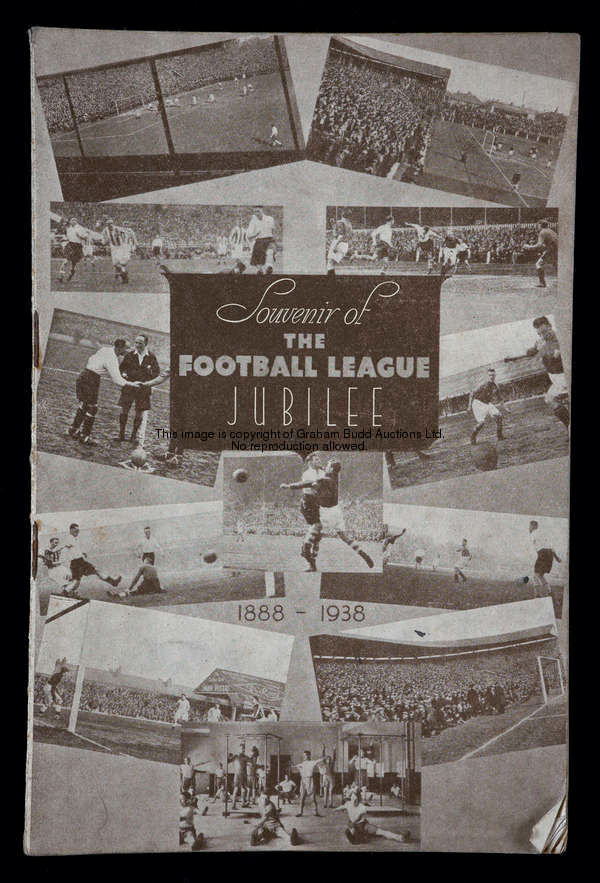 Ipswich Town v Bournemouth & Boscombe Football League Jubilee Match 1938-39
