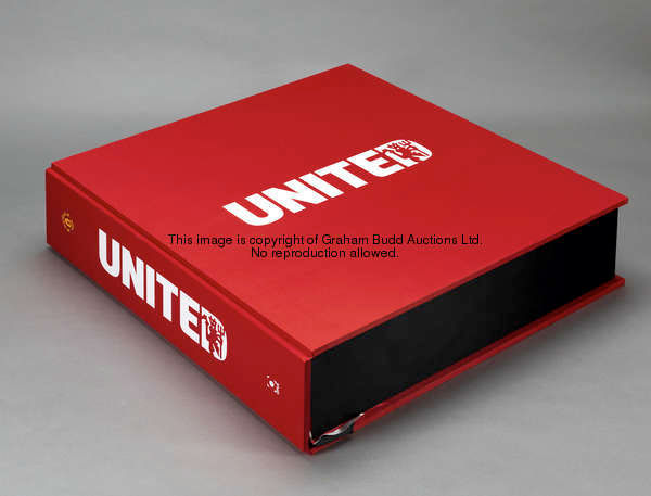 Manchester United Opus, ultra luxurious production, limited edition, signed by Sir Alex Ferguson & S...