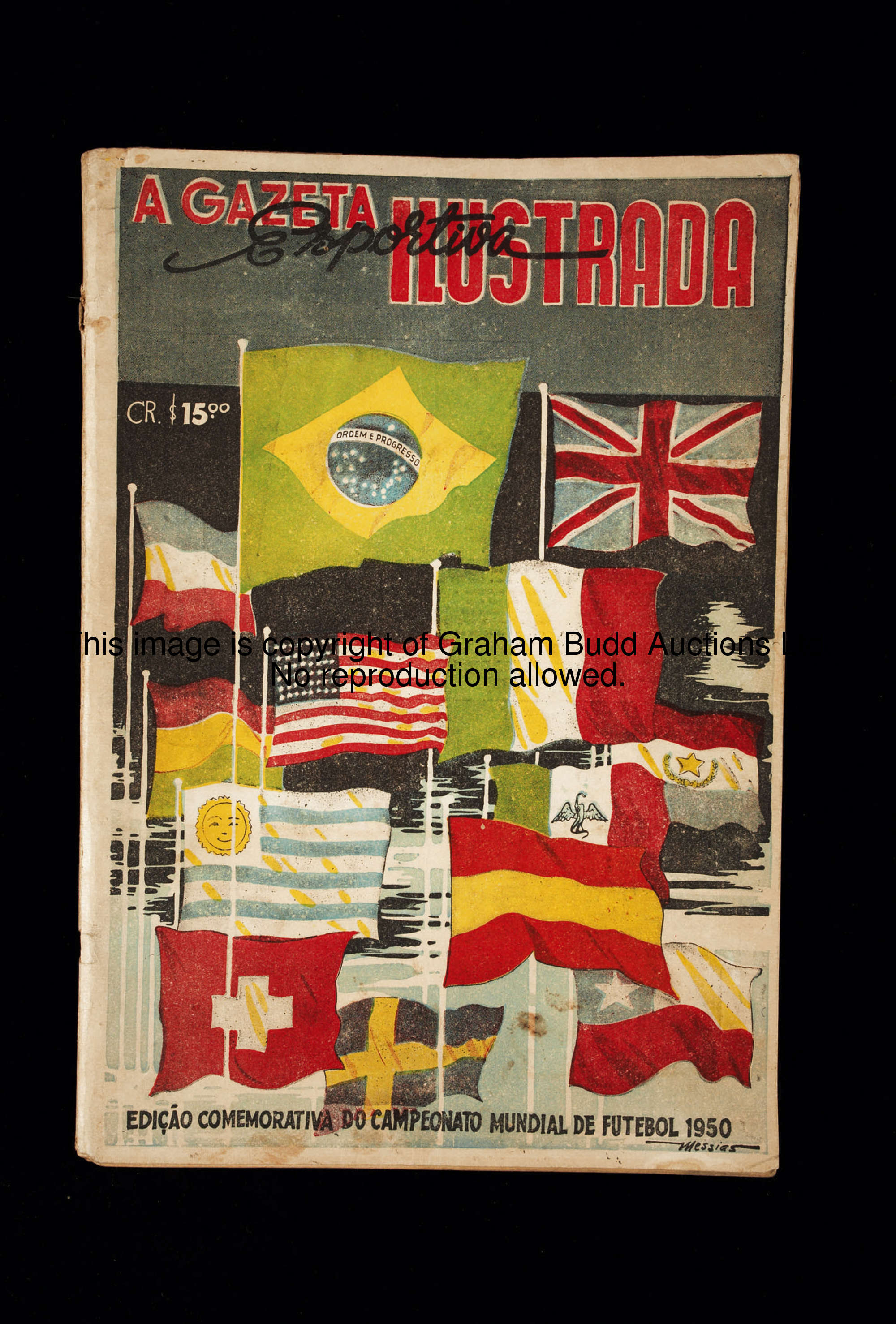 A Gazeta Illustrada Esportiva, a comprehensive report on the 1950 World Cup, large format, 194 pages...