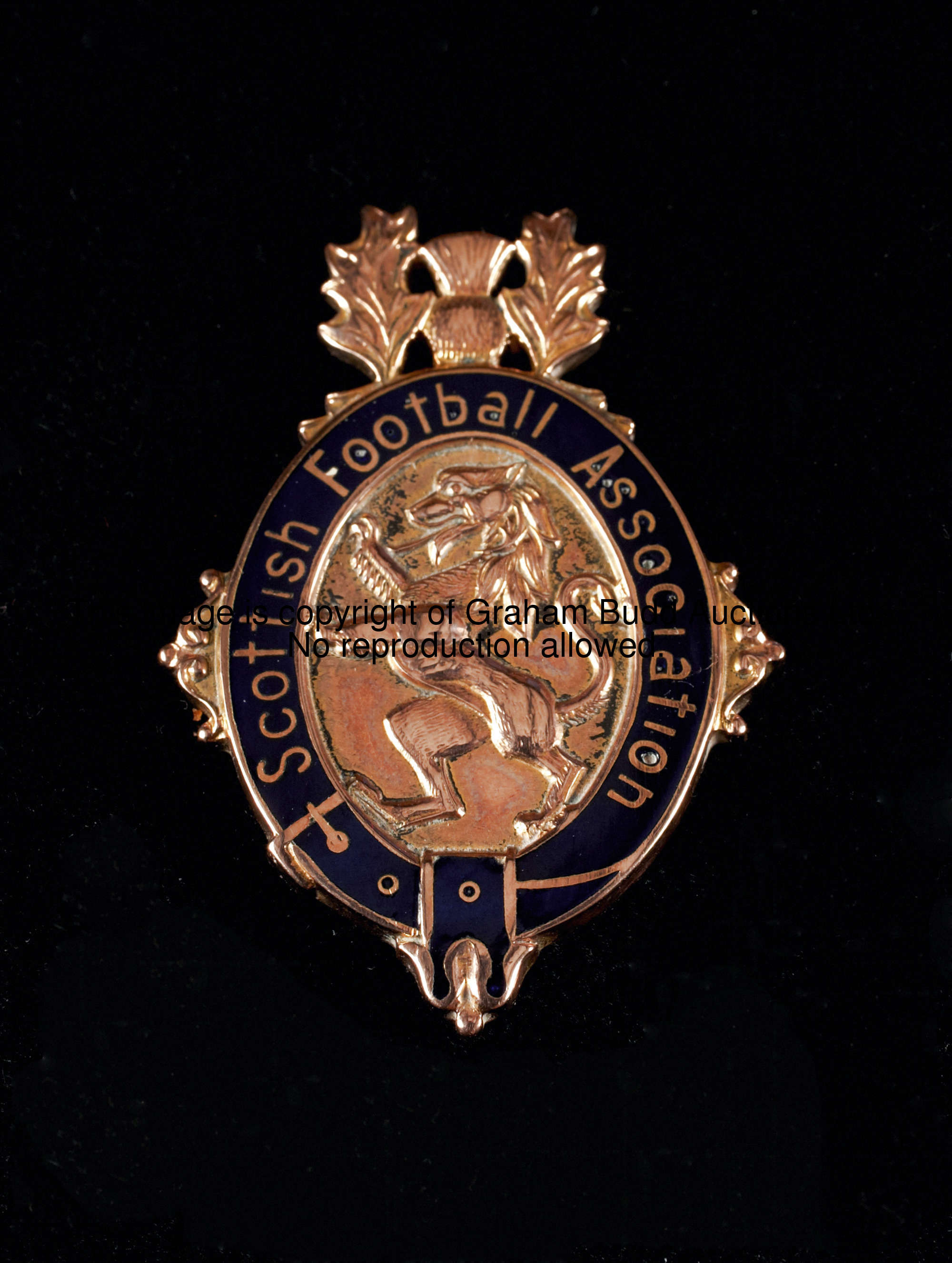 George Connelly's  9ct. gold & enamel Celtic Scottish F.A. Cup winner's medal season 1968-69, inscri...