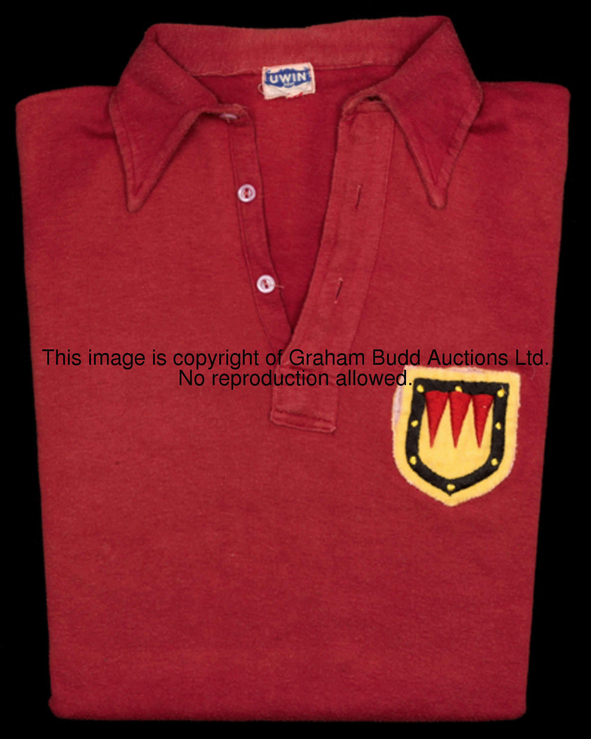 Memorabilia relating to Jim Taylor's involvement in the Uxbridge & District Football League, compris...