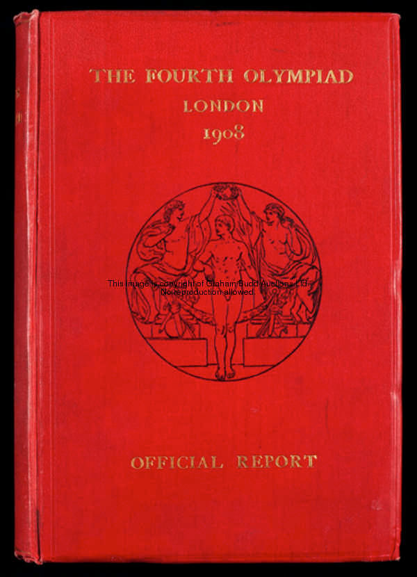 Official Report for the 1908 London Olympic Games, by Theodore Andrea Cook, 796 pages, illustrations...