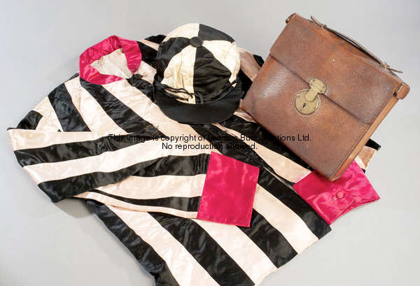 Mr T. Worton's colours bag and the colours carried by his top class handicapper of the 1890s Victor ...