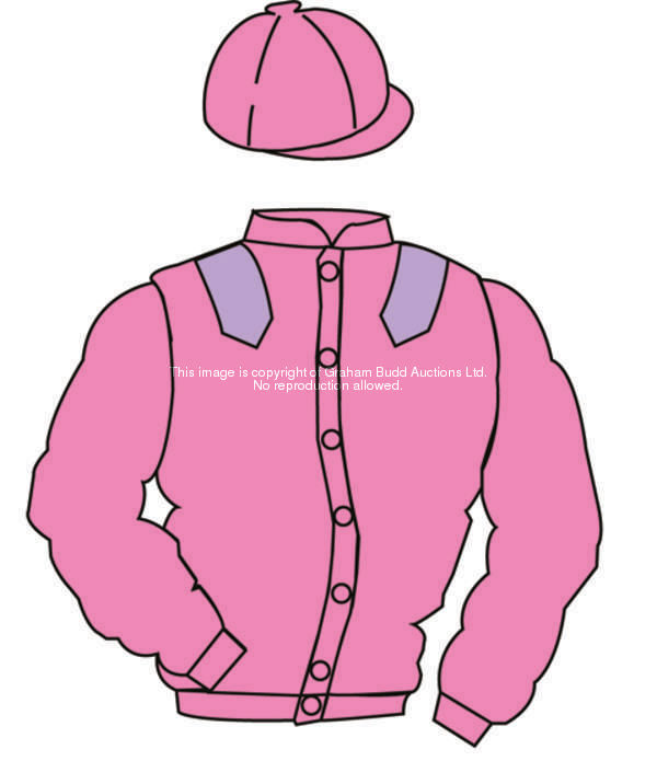 BHA SALE OF RACING COLOURS: PINK, MAUVE epaulets