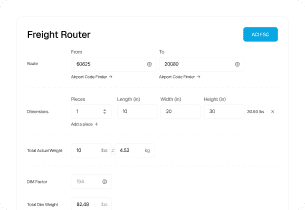 Air Freight Directory Listing