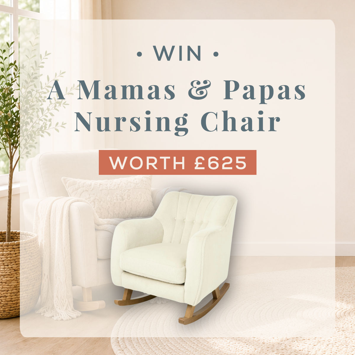 Mamas & Papas Hilston nursing chair