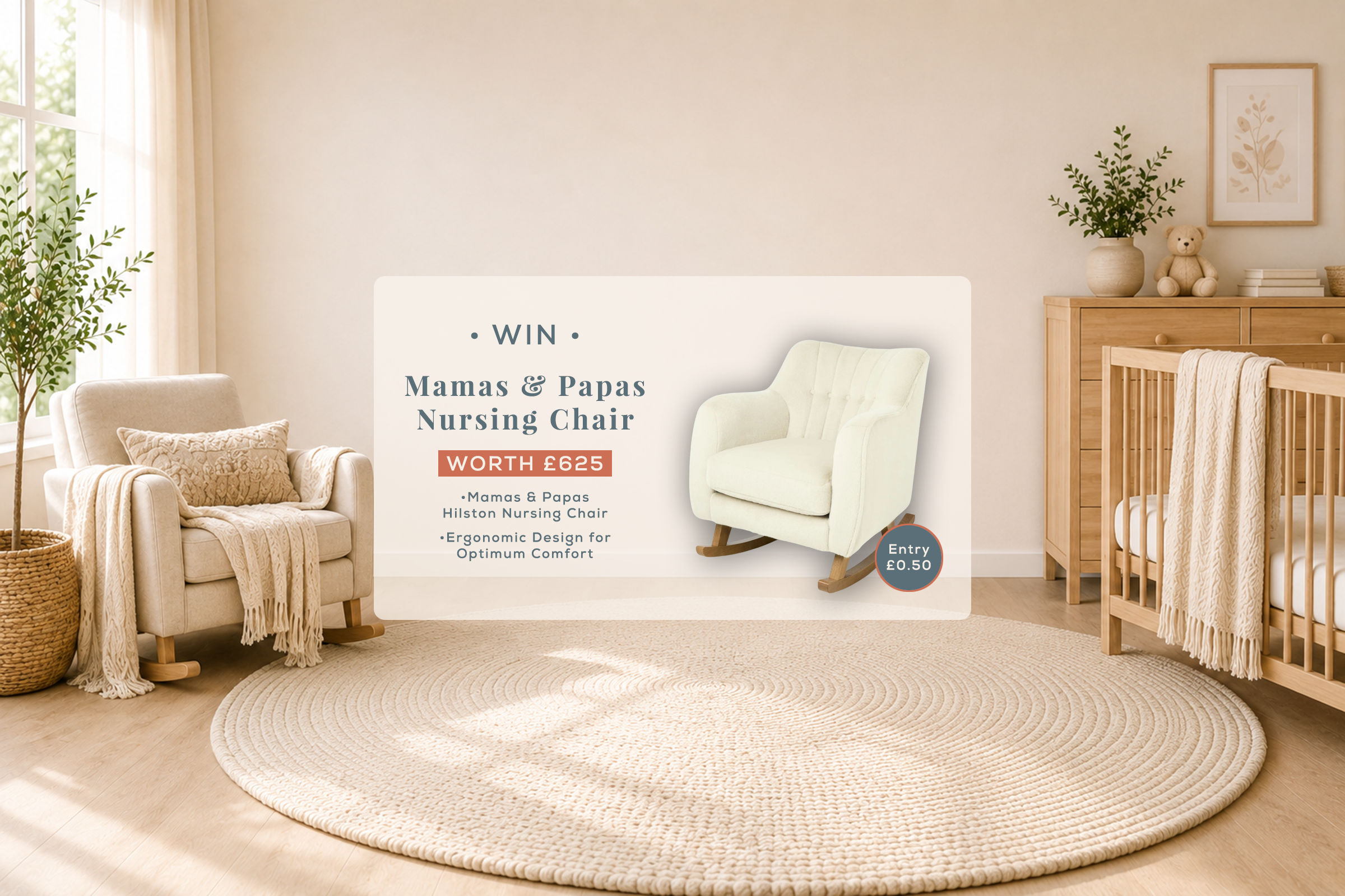 Mamas & Papas Hilston nursing chair