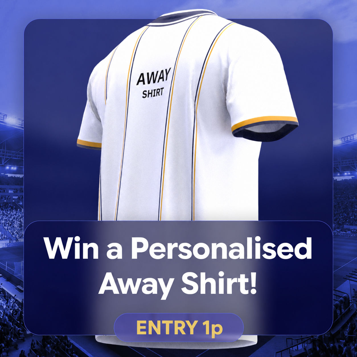 Personalised Away Shirt