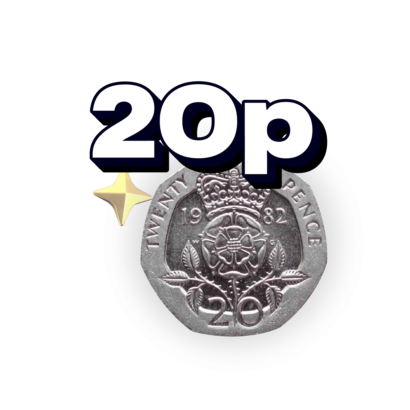 20p Cash