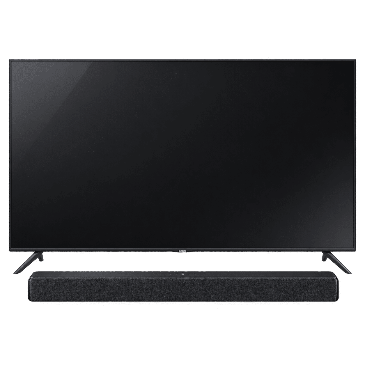 65 inch TV and Soundbar