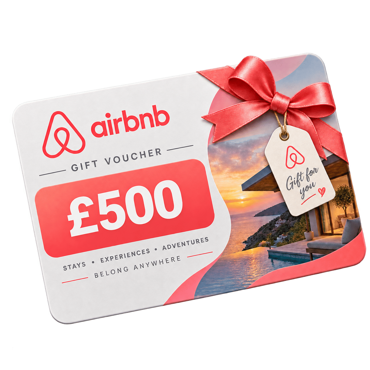 £500 AirBnb Voucher