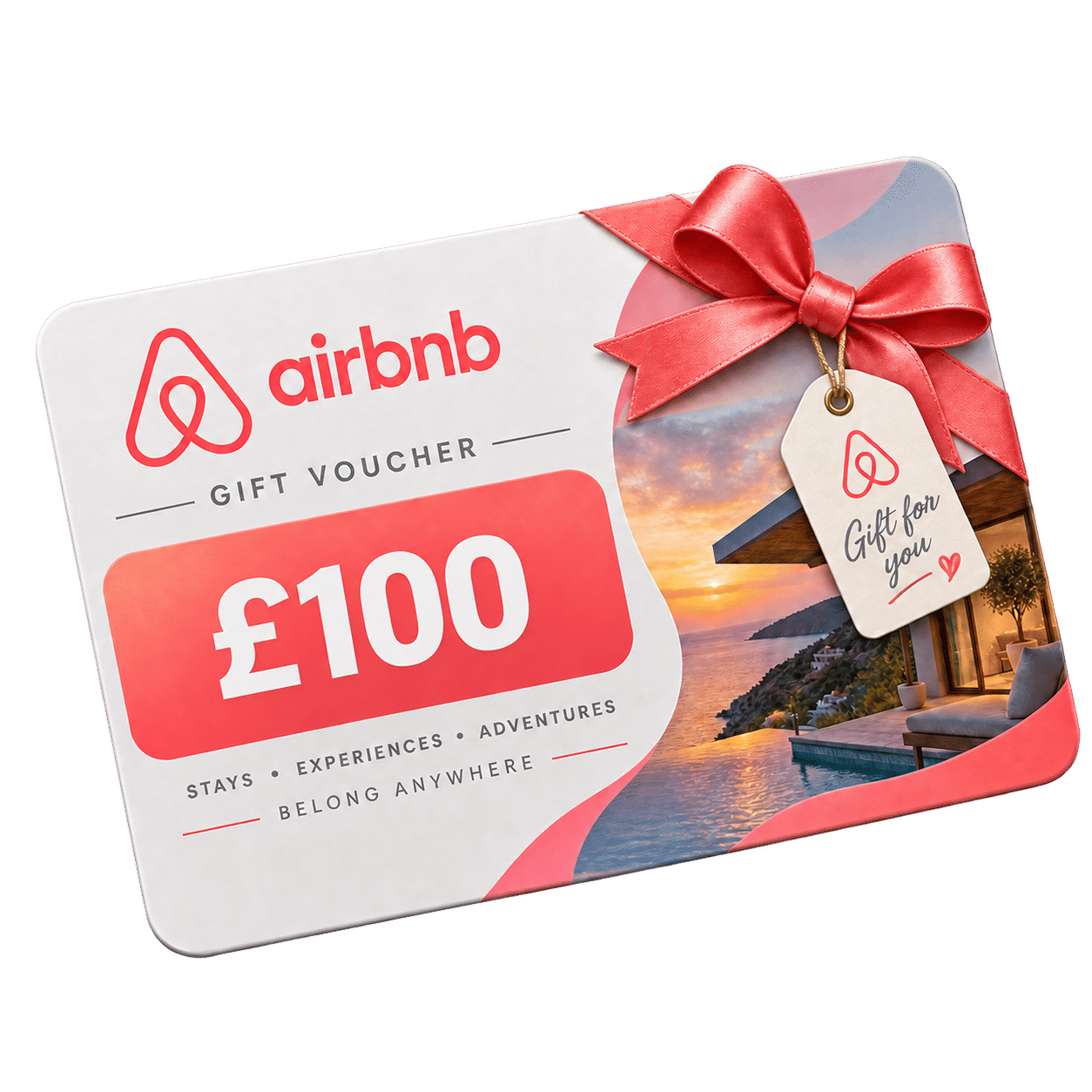 £100 AirBnb Voucher