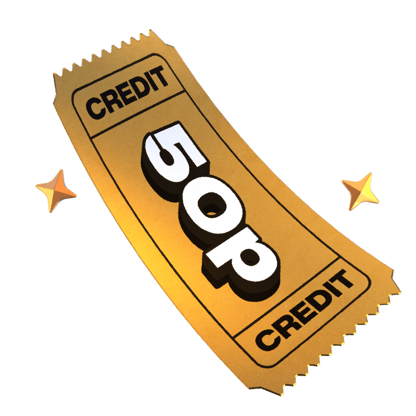 50p Credit
