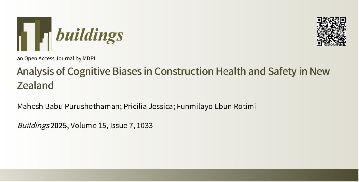 Analysis of Cognitive Biases in Construction Health and Safety in New Zealand