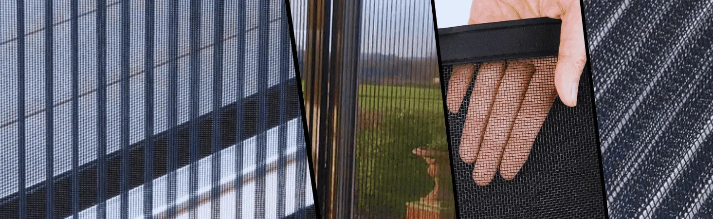 Pleated mosquito net products for doors, windows, and balconies by Kushal Kraft