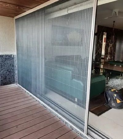 Pleated Mosquito Net door , windows Maker, Invisible grill