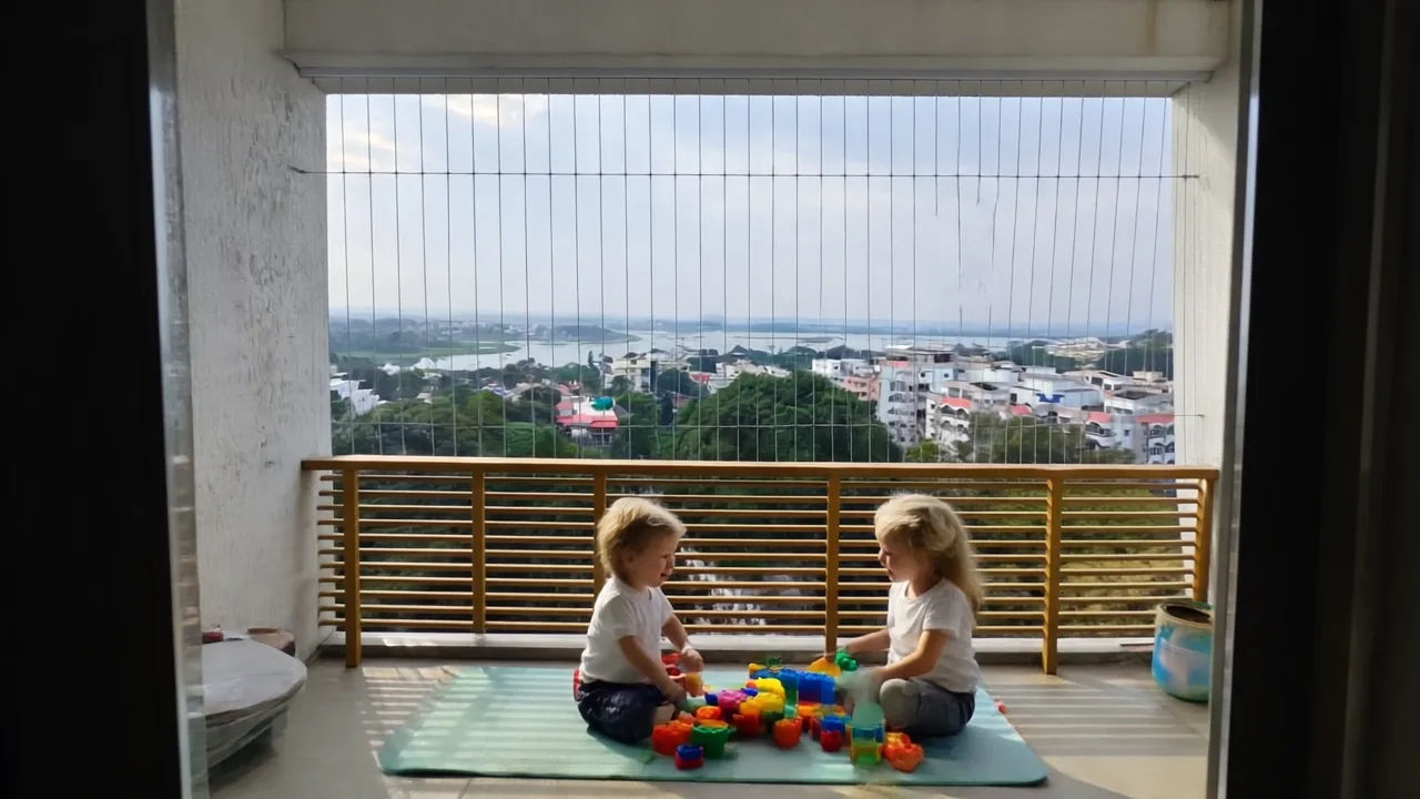 Invisible Grill for Child Safety