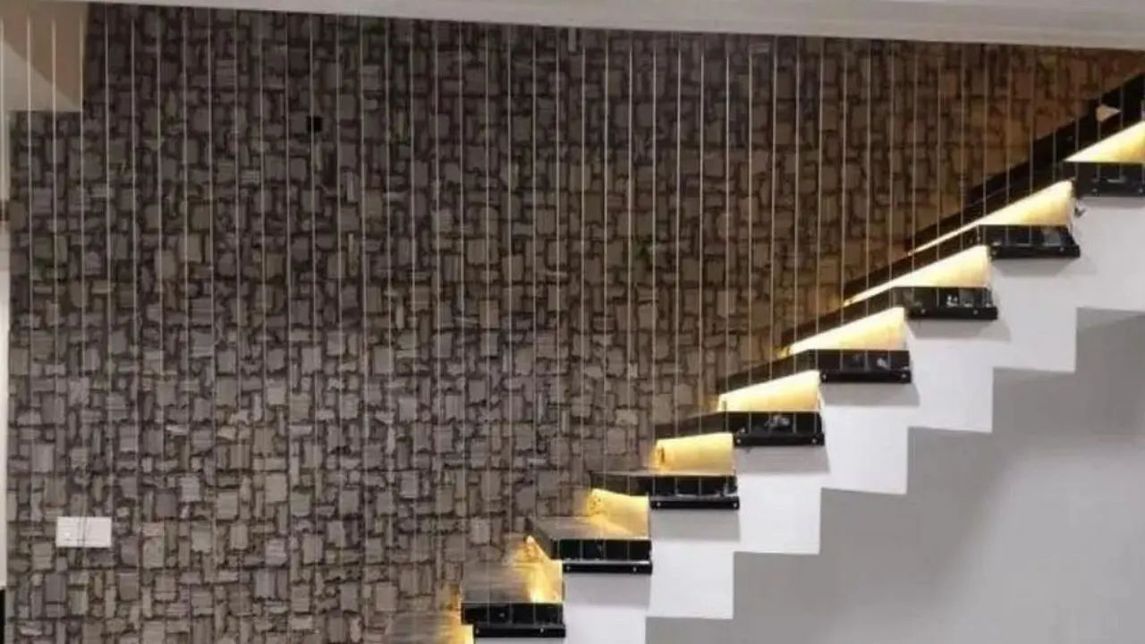 Invisible Grill for Staircase