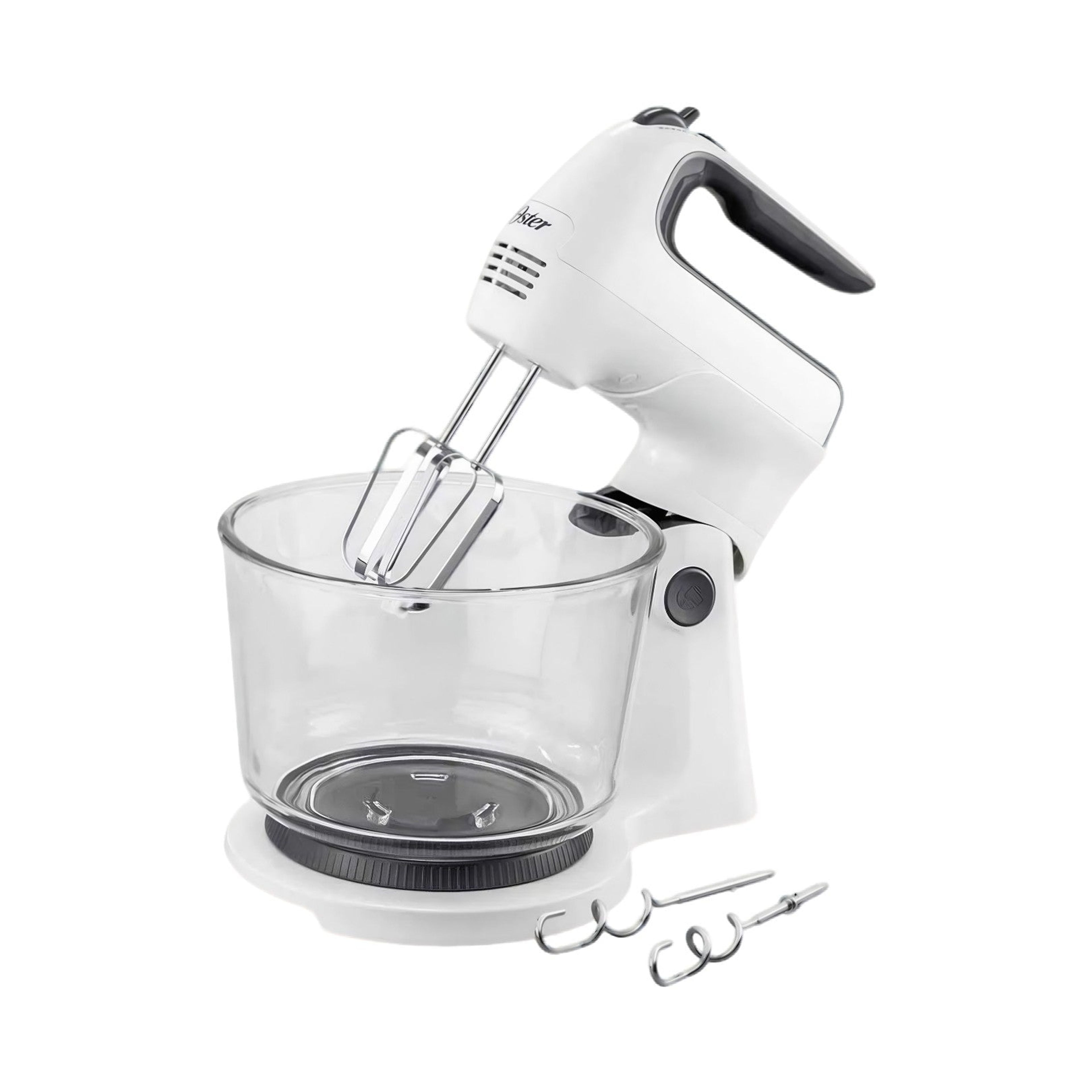 Batidora Oster® de Mano y Pedestal con Tazón de Vidrio 3.7 L