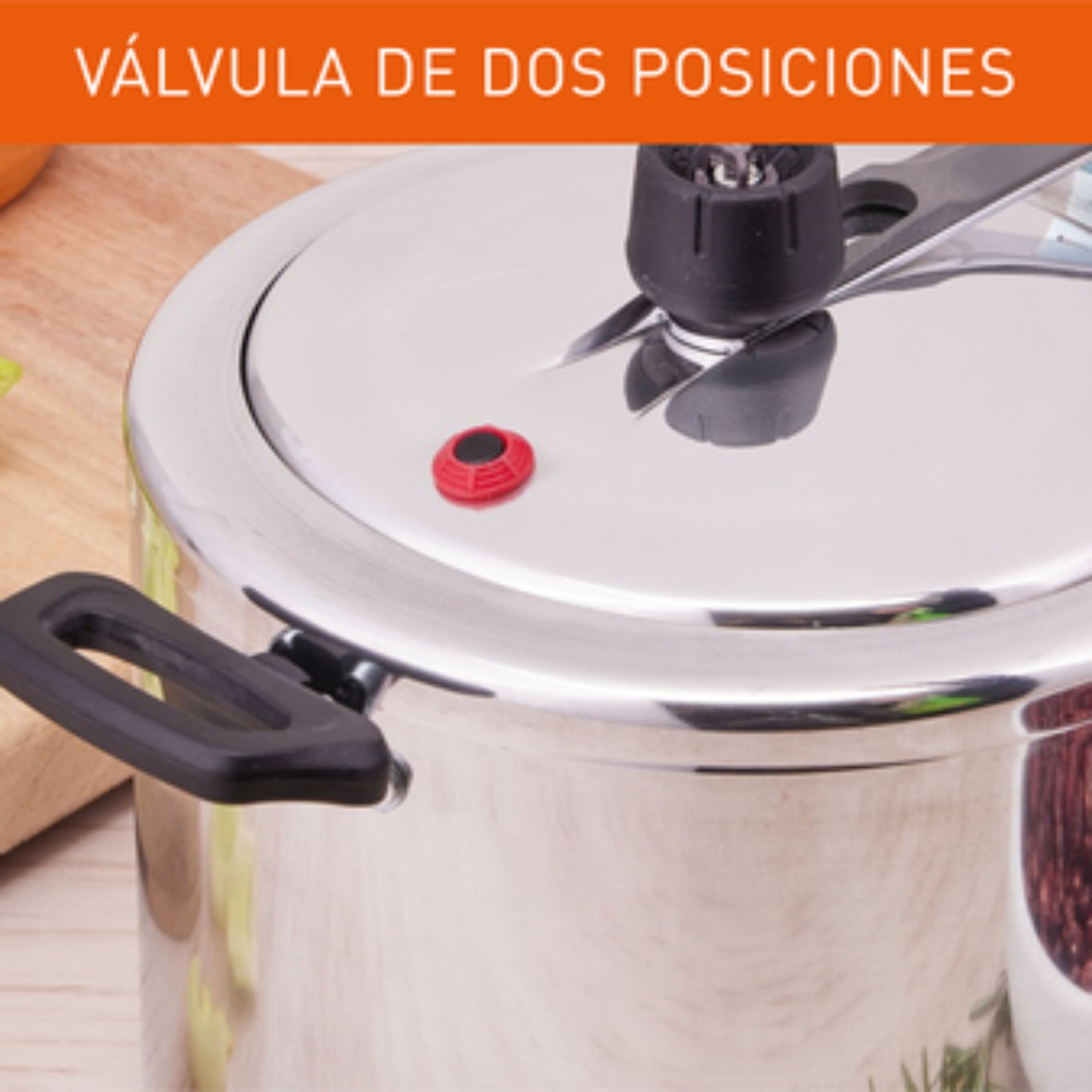 Olla a Presión Imusa Secury Control 6 Litros