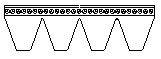 Bando V-RIBBED belts show particularly high flexibility, due mainly to belt thickness.