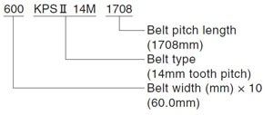 B02 King Power Synchronous Belts Marking