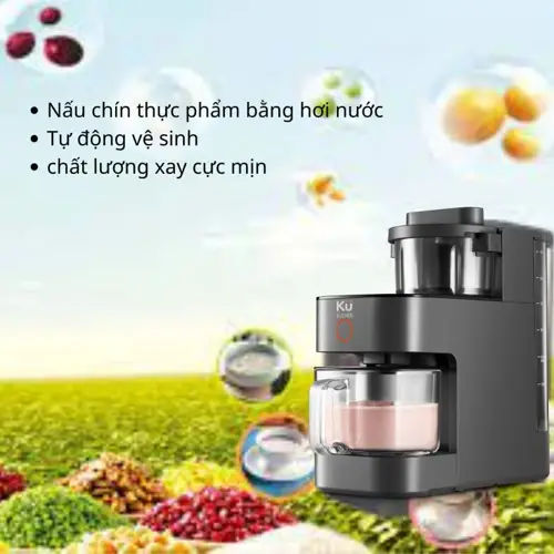 Cách sử dụng máy làm sữa hạt Kuchen Hướng dẫn chi tiết từ A đến Z