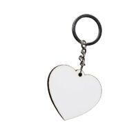 Sublimation MDF Keychain Heart shape